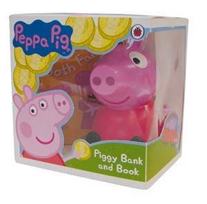 Tooth Fairy Book & Piggy Bank: Peppa Pig by Ldb