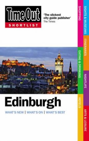 Time Out Shortlist Edinburgh 1St by Time Out Guide