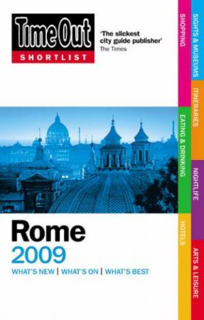 Time Out Shortlist: Rome, 3rd Ed by Various