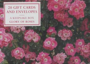 Tin Box: Glory of Roses - 20 Gift Cards & Envelopes by Unknown