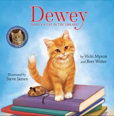 DEWEY: There's Cat in the Library by Vicky Myron