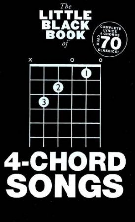 The Little Black Book of 4 Chord Songs by Sales Music