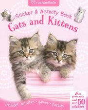 Rachael Hale Sticker and Activity Book Cats and Kittens