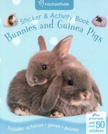 Rachael Hale Sticker and Activity Book: Bunnies and Guinea Pigs by Rachael Hale