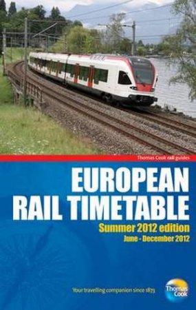 European Rail Timetable by Various 