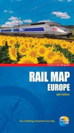 Rail Map of Europe (19th Edition) by Various