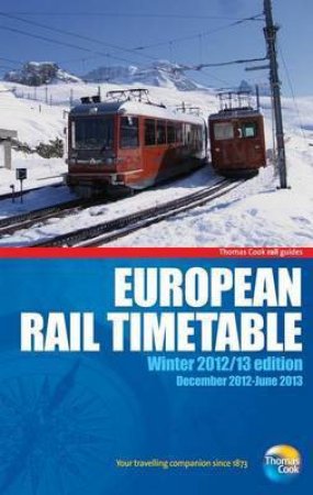 European Rail Timetable by Cook Publishing Thomas