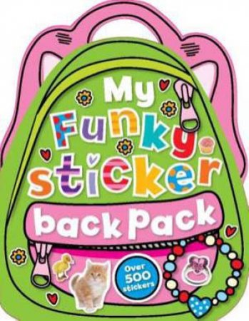 Funky Sticker Backpack by Various