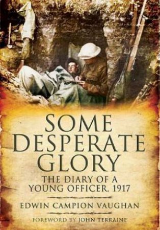 Some Desperate Glory: the Diary of a Young Officer, 1917 by VAUGHAN EDWIN