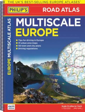 Philip's Multiscale Europe 2016 Road Atlas by Various 