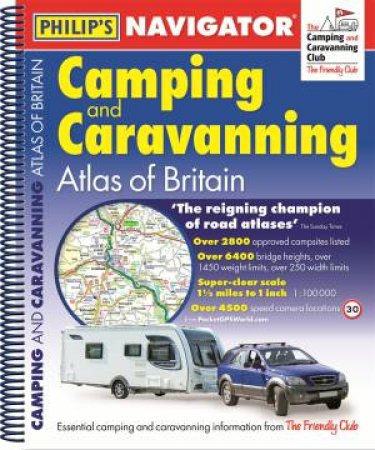 Philip's Navigator Camping And Caravanning Atlas Of Britain by Various