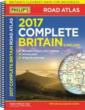 Philips Complete Road Atlas Britain And Ireland 2017