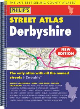 Philip's Street Atlas: Derbyshire by Various