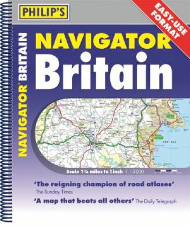 Philip's Navigator Britain Easy-Use Format by Philip's