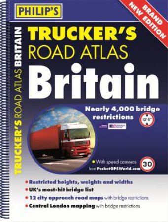 Philip's Trucker's Road Atlas Britain by Philip's