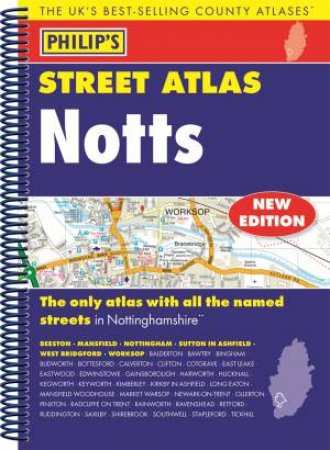 Philip's Street Atlas Nottinghamshire by Philip's Maps