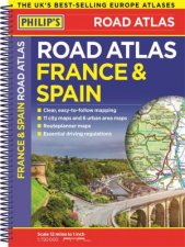 Philips France And Spain Road Atlas