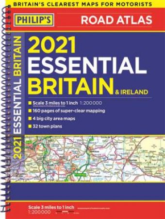 Philip's Complete Road Atlas Britain And Ireland by Various