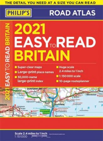 Philip's EasyRead Britain Road Atlas by Various