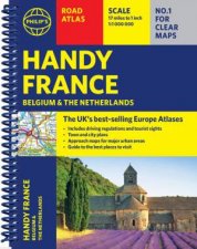 Philips Road Atlas France Belgium and The Netherlands