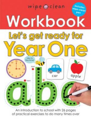 Let's Get Ready for Year One by Clean Workbooks Wipe