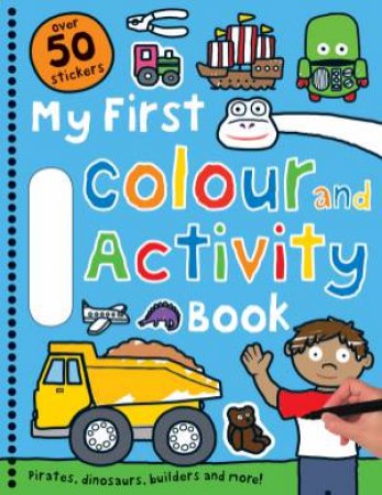 Blue Colour and Activity Book by Various