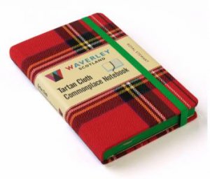 Waverley Scotland Royal Stewart Tartan Cloth Commonplace Notebook by Various