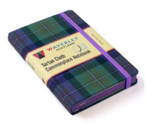 Waverley Scotland Isle of Skye Tartan Cloth Commonplace Notebook by Various