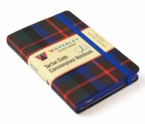 Waverley Scotland MacDuff Modern Hunting Tartan Cloth Commonplace Pocket Notebook by Various