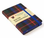 Waverley Scotland MacDuff Modern Hunting Tartan Cloth Commonplace Pocket Notebook