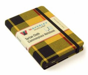 Waverley Scotland MacLeod of Lewis Tartan Cloth Commonplace Pocket Notebook by Various