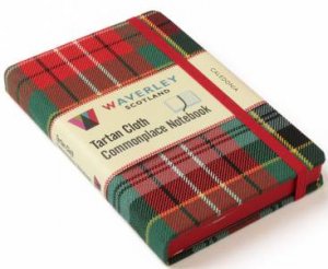 Waverley Scotland Caledonia Tartan Cloth Commonplace Pocket Notebook by Various