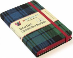 Waverley Scotland Campbell AncientTartan Cloth Commonplace Pocket Notebook by Various