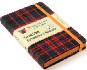 Waverley Scotland MacDonald Tartan Cloth Commonplace Notebook by Various