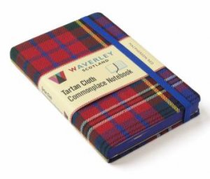 Waverley Scotland MacPherson Red Tartan Cloth Commonplace Notebook by Various