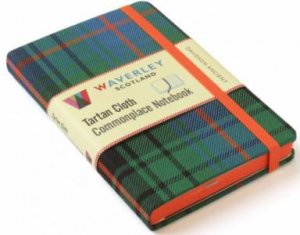 Waverley Scotland Davidson Ancient Tartan Cloth Commonplace Notebook by Various