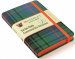 Waverley Scotland Davidson Ancient Tartan Cloth Commonplace Notebook