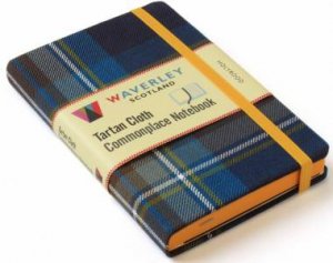 Waverley Scotland Holyrood Tartan Cloth Commonplace Notebook by Various