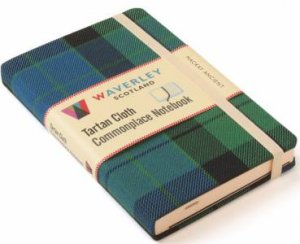 Waverley Scotland MacKay Ancient Tartan Cloth Commonplace Notebook by Various