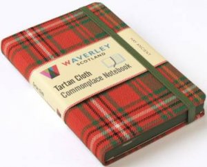 Waverley Scotland Hay AncientTartan Cloth Commonplace Notebook by Various