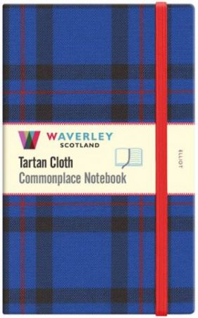 Waverley Scotland Elliot Tartan Cloth Large Notebook by Various