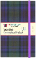 Waverley Scotland Isle of Skye Tartan Cloth Large Notebook