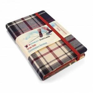 Scottish Traditions Dress Pocket Genuine Tartan Cloth Commonplace Notebook by Various