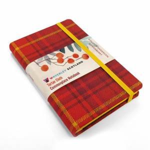 Scottish Traditions Rowanberry Pocket Genuine Tartan Cloth Commonplace Notebook by Various