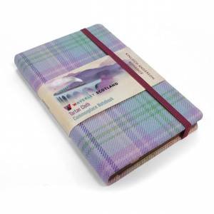 Scottish Traditions Romance Pocket Genuine Tartan Cloth Commonplace Notebook by Various