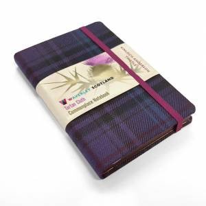 Scottish Traditions Thistle Pocket Genuine Tartan Cloth Commonplace Notebook by Various