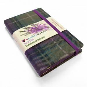 Scottish Traditions Dress Mini with Pen Pocket Genuine Tartan Cloth Commonplace Notebook by Various