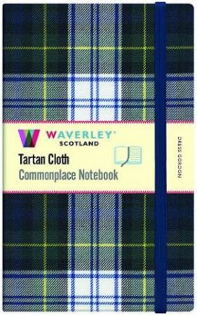 Waverley (L): Gordon Reproduction Tartan Cloth Large Notebook by Waverley