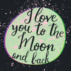 I Love You to the Moon and Back by SUMMERSDALE