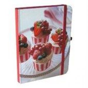 Cute Cupcakes Mini Notebook by Stationery Rps